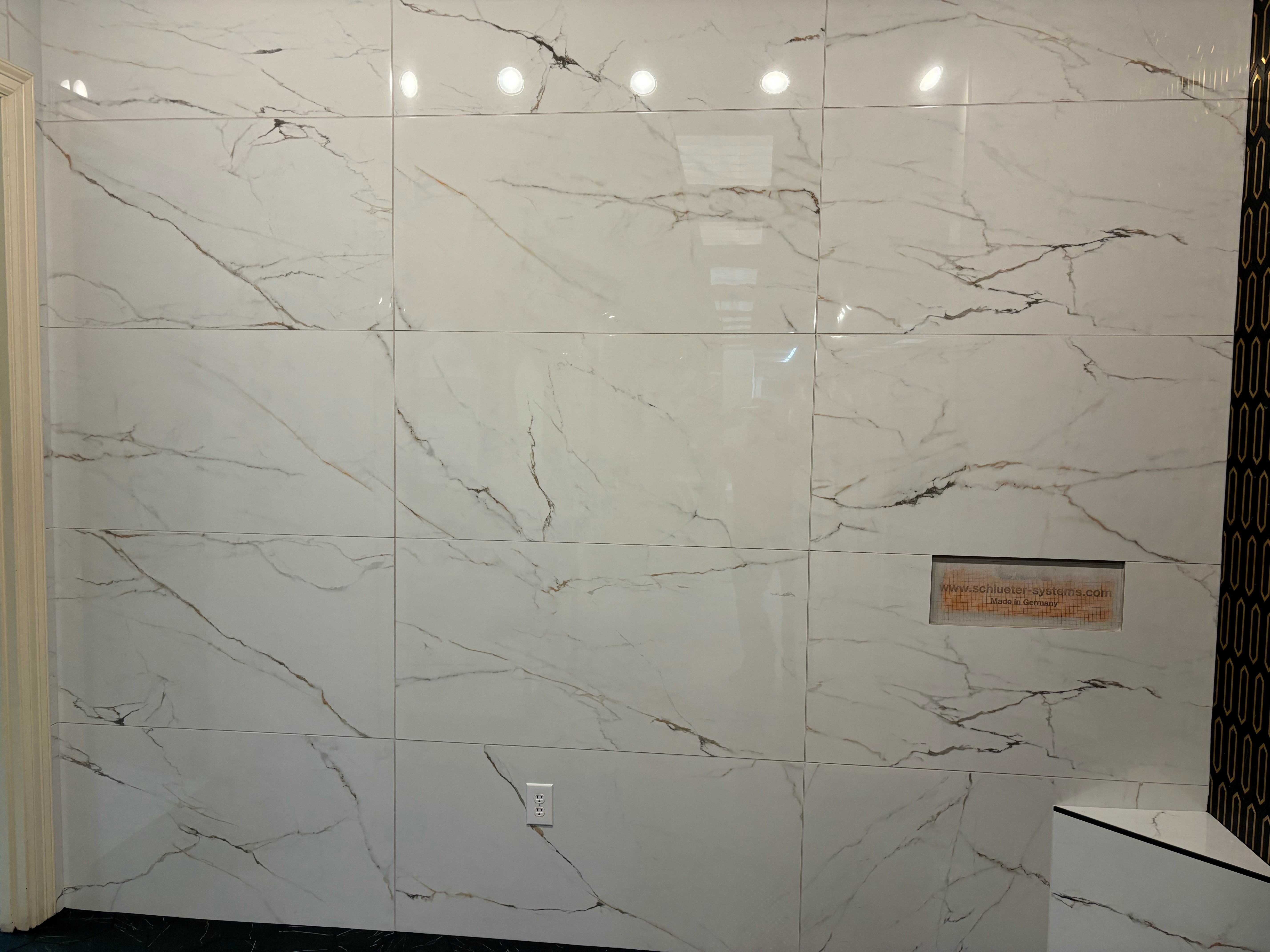 Torano Dorado Polished Porcelain Wall and Floor Tile - 24 x 48 in.